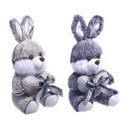 Мягкая игрушка «Зайка с сердцем», МИКС