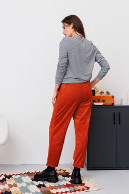 Брюки NIKVA н474-1 терракот  фото 2