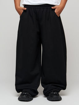 Утепленные брюки с начесом футер багги - Nota bene фото 24