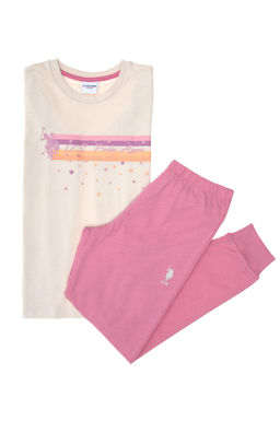 Бежевый пижамный комплект для девочки Неожиданная скидка в корзине - U.s. polo assn фото 9