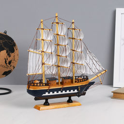 Макет парусного корабля 33х6х32 см / 8575G /уп 18/ - Галеонтрейд фото 6