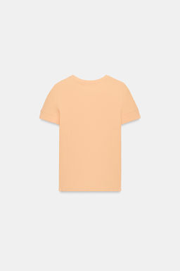 CAMISETA MINIMAL MANGA CORTA / Melocot?n