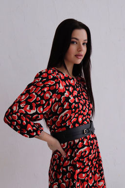 Платье красно-чёрное - Martichelli фото 12