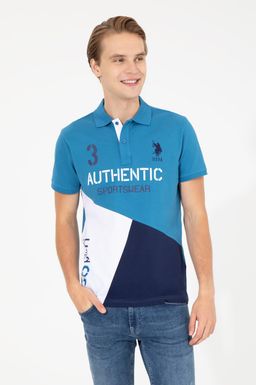 U. S. Polo Assn Мужская футболка-поло Petrol - U.s. polo assn фото 4