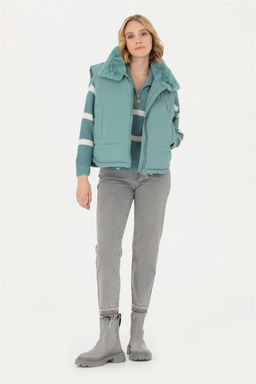 Женский мятный жилет Неожиданная скидка в корзине - U.s. polo assn фото 4