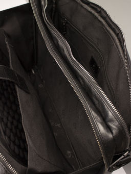 LACCOMA портфель БИН8902-2-черный эко кожа