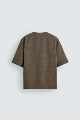 CAMISA POLO CON LINO / Khaki - Zara фото 8