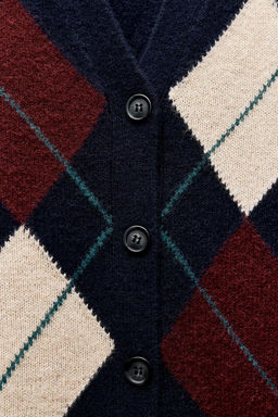 DIAMOND WOOL JACKET - Zara фото 4