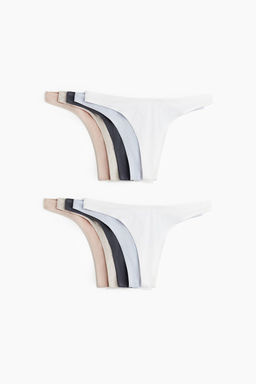 Pack de 10 bragas Thong de algodon