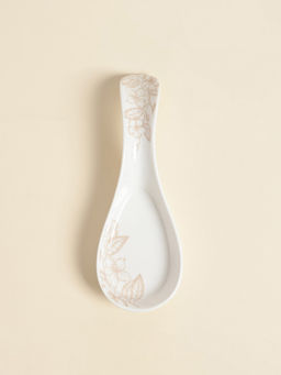 Подставка под ложку SL Home «Аманде», 20.7×7.3×4 см, фарфор, белая