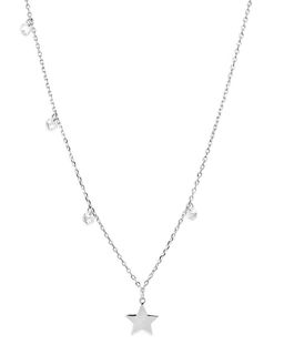 Колье, куб.циркон., ТФК-63