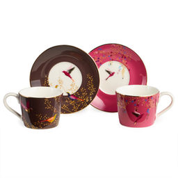 КОФЕЙНЫЙ НАБОР LEFARD GOLDEN BIRDS НА 2 ПЕР. 4 ПР. 120 МЛ