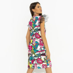 Платье дизайнерское, Обезоруживающий образ (bright) - Charutti фото 5