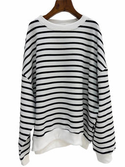 Свитшот в полоску для девочки 22-2018 полоска - Mini maxi фото 5