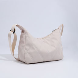 Сумка-мешок на молнии, цвет бежевый - Simaland фото 3