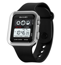 Часы наручные Skmei мужские электронные спортивные 2504silver