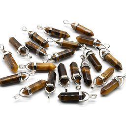 Кристалл - маятник из тигрового глаза 13*9*41мм