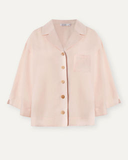 Светло-розовая рубашка на пуговицах - Deseo фото 4
