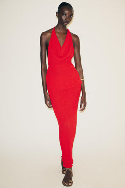 TEXTURED LONG SKIRT - Zara фото 6