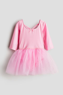 Maillot de danza con falda de tul