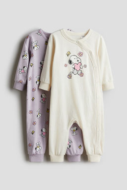 Pack de 2 pijamas con dise?o estampado - H&m фото 2