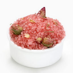 Соль для ванны с бутонами розы, 150 г, Чистое счастье