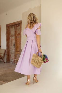 Платье AMORI 9582 лаванда  фото 2