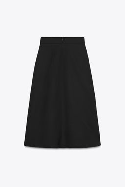 LAYERED MIDI SKIRT - Zara фото 8