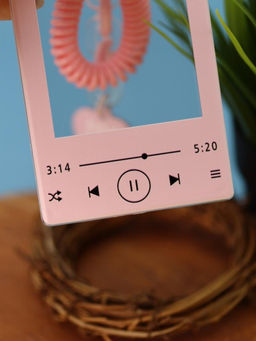 Футляр для карт с брелком "Forever song", pink