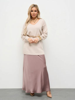 JETTY Юбка атласная макси  фото 15