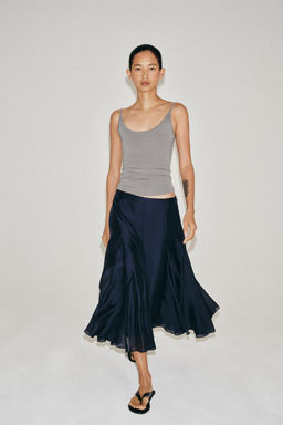 FALDA FLUIDA ZW COLLECTION / Marino
