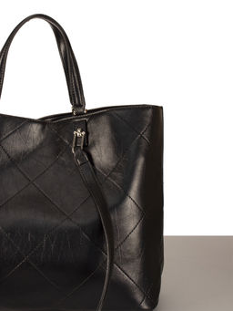 LACCOMA сумка WJA9723-черный эко кожа хлопок