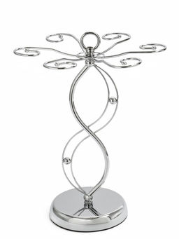 Подставка для бокалов, серебристая, на 6 бокалов - Simaland фото 2