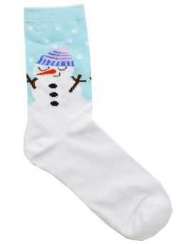 Носки НГ р.35-40 Новогоднее настроение Снеговик - Krumpy фото 3