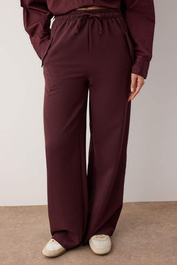 Murdum Cep Detayl? Beli Lastikli Wide Leg/Genis Paca Pantolon TWOAW26PL00087 - Trendyolmilla фото 3