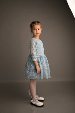 Платье Королева ЦВЕТ: НЕБЕСНЫЙ