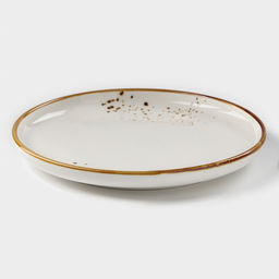 Тарелка фарфоровая пирожковая Magistro «Церера», d=18 см, цвет белый