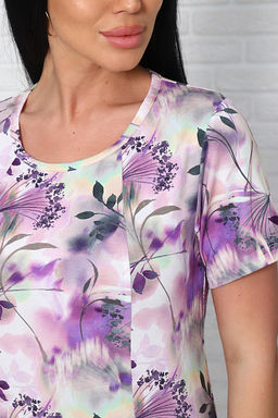 Платье вискоза (00992, сиреневый) - Плиона фото 16