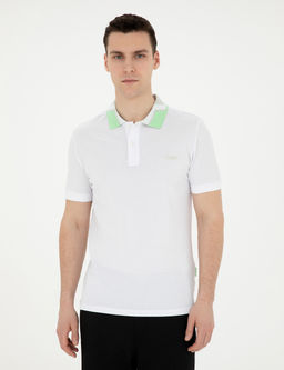 Beyaz Slim Fit Ti__rt