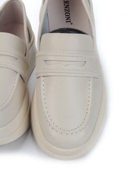 03-PDD171-2 BEIGE Полуботинки женские (натуральная кожа)