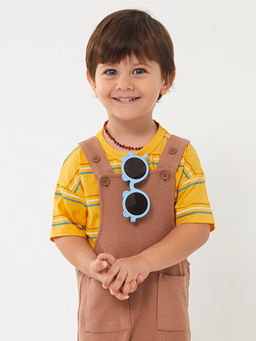 Bisiklet Yaka Erkek Bebek Ti??rt