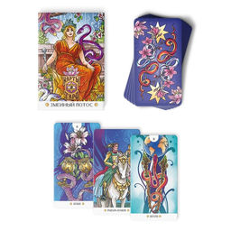 Таро «Змеиный лотос», 78 карт (6×11 см), 16+
