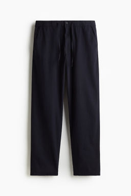 Pantal?n en mezcla de lino Regular Fit - H&m фото 2