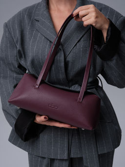 Кожаная сумка Raduy DBR 31127 бордовое вино