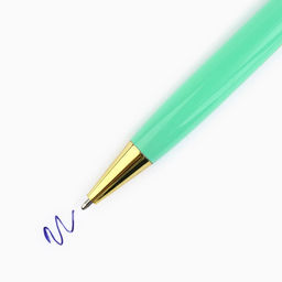 Ручка шариковая, синяя паста, 1 мм, металл, в подарочной коробке «Любимому учителю»