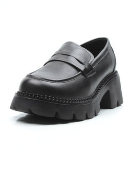 03-5938 BLACK Лоферы женские (натуральная кожа)