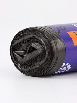 Цена за 3 шт. Мешки для мусора 120 л ПНД,толщина 10 мкм, 10 шт в рулоне, цвет черный