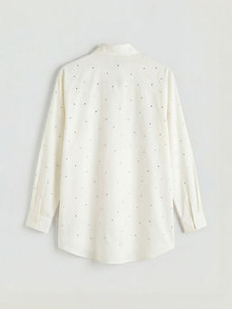 Ta?l? Oversize Kad?n G?mlek Tunik