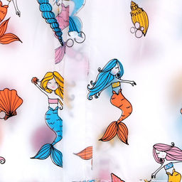 Дождевик детский Милая русалочка (125-155 см) - Funny toys фото 5