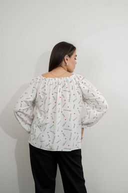 Блуза Luxury Moda 1422 белый